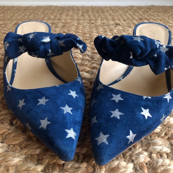 J Crew Sophia Mule in Starry Suede. Size 6.5 - Picture 7 of 13